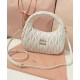 Premium Replica Mini Miu Miu Wander Matelasse white hobo bag At Cheap Price