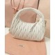 Premium Replica Mini Miu Miu Wander Matelasse white hobo bag At Cheap Price