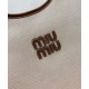 Fake Miumiu IVY canvas shoulder bag 5BG231 coffee Knockoff Clone Sale Online Premium Replica Miumiu IVY canvas shoulder bag 5BG231 coffee At Cheap Price