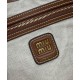 Fake Miumiu IVY canvas shoulder bag 5BG231 coffee Knockoff Clone Sale Online Premium Replica Miumiu IVY canvas shoulder bag 5BG231 coffee At Cheap Price