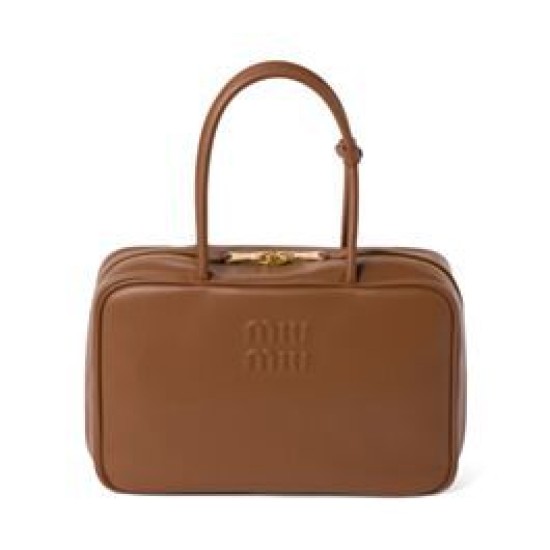 Premium Replica Beau Miu miu handbag 5BB117 Brown At Cheap Price