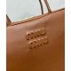 Premium Replica Beau Miu miu handbag 5BB117 Brown At Cheap Price
