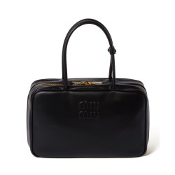 Premium Replica Beau Miu miu handbag 5BB117 Black At Cheap Price