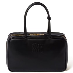 Premium Replica Beau Miu miu handbag 5BB117 Black At Cheap Price