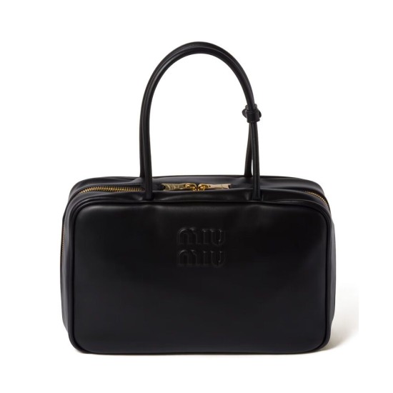 Premium Replica Beau Miu miu handbag 5BB117 Black At Cheap Price