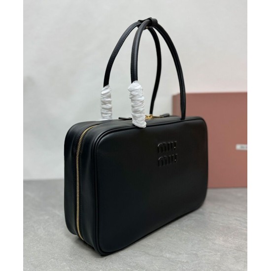 Premium Replica Beau Miu miu handbag 5BB117 Black At Cheap Price