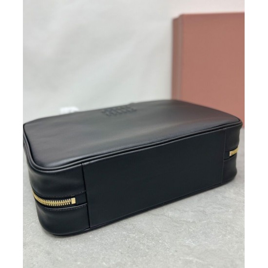 Premium Replica Beau Miu miu handbag 5BB117 Black At Cheap Price