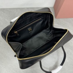 Premium Replica Beau Miu miu handbag 5BB117 Black At Cheap Price