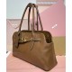 Fake Miumiu Adventure Nappa Bag 5BG310 Brown Knockoff Clone Sale Online Premium Replica Miumiu Adventure Nappa Bag 5BG310 Brown At Cheap Price