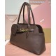 Premium Replica Miumiu Adventure Nappa Bag 5BG310 Coffee At Cheap Price