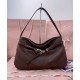 Premium Replica Miumiu Adventure Nappa Shoulder Bag 5BC181 Coffee At Cheap Price