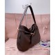 Premium Replica Miumiu Adventure Nappa Shoulder Bag 5BC181 Coffee At Cheap Price