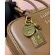 Fake Miumiu Beau tote bag 5BB173 Coffee Knockoff Clone Sale Online Premium Replica Miumiu Beau tote bag 5BB173 Coffee At Cheap Price