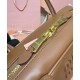 Fake Miumiu Beau tote bag 5BB173 Coffee Knockoff Clone Sale Online Premium Replica Miumiu Beau tote bag 5BB173 Coffee At Cheap Price