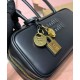 Fake Miumiu Beau tote bag 5BB173 Black Knockoff Clone Sale Online Premium Replica Miumiu Beau tote bag 5BB173 Black At Cheap Price
