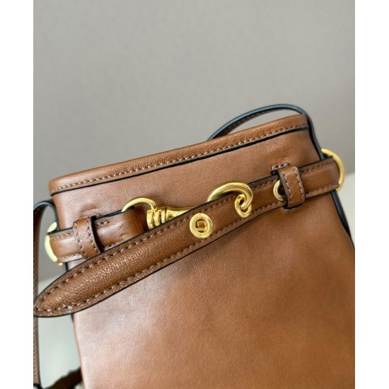 Premium Replica Miu Miu clutch bag 5NR461 Brown At Cheap Price