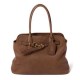 Premium Replica Miu Miu Adventure Nappa Tote Bag 5BG291 Coffee At Cheap Price
