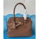 Premium Replica Miu Miu Adventure Nappa Tote Bag 5BG291 Coffee At Cheap Price