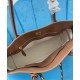 Premium Replica Miu Miu Adventure Nappa Tote Bag 5BG291 Coffee At Cheap Price