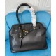 Premium Replica Miu Miu Adventure Nappa Tote Bag 5BG291 Black At Cheap Price