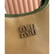 Premium Replica Miu Miu Handbag Hobo tote 5BA304 Brown At Cheap Price