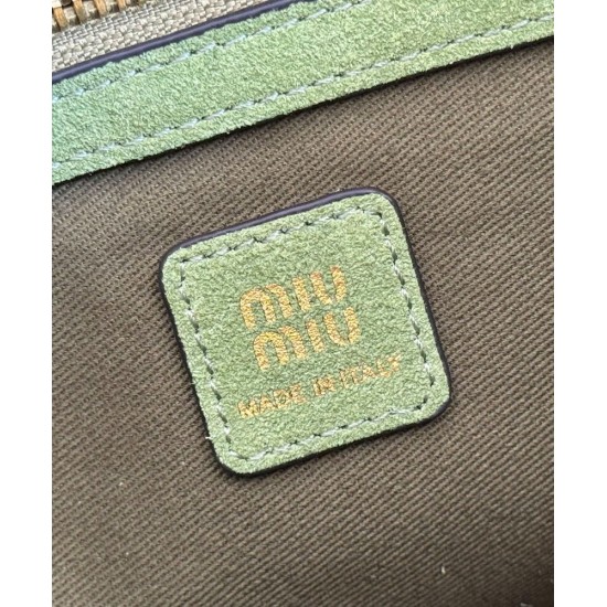 Premium Replica Miu Miu Handbag Hobo tote 5BA304 Brown At Cheap Price