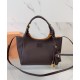 Premium Replica Miu Miu Hobo tote handbag 5BA304 Coffee At Cheap Price