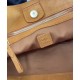 Premium Replica Miu Miu Hobo tote handbag 5BA304 Coffee At Cheap Price
