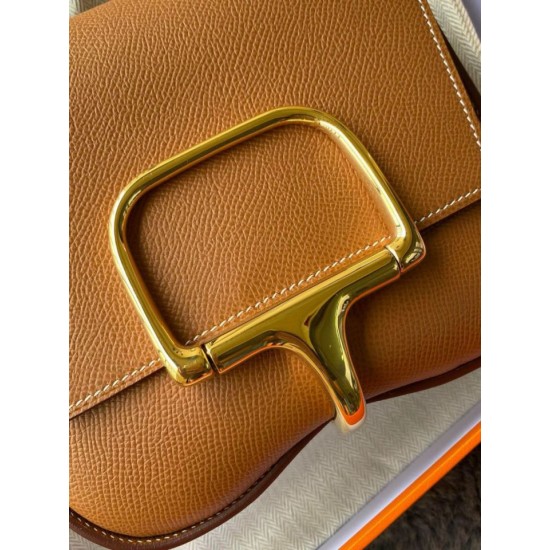 Premium Replica Mini Hermes Della Cavalleria II Nata Bag Epsom At Cheap Price