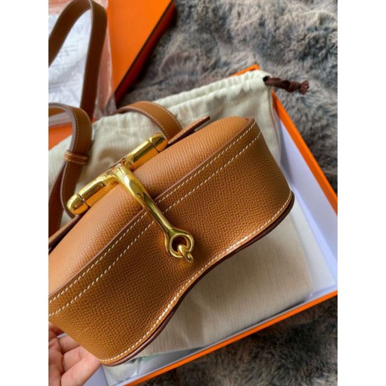 Premium Replica Mini Hermes Della Cavalleria II Nata Bag Epsom At Cheap Price