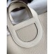 Fake Handmade Hermes The Loop 18 Tote Bag Beige Clemence Knockoff Clone Sale Online Premium Replica Handmade Hermes The Loop 18 Tote Bag Beige Clemence At Cheap Price