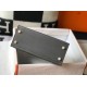 Fake Hermes Sellier Kelly 25cm Epsom Bag Dark Gray Knockoff Clone Sale Online Premium Replica Hermes Sellier Kelly 25cm Epsom Bag Dark Gray At Cheap Price