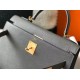 Fake Hermes Sellier Kelly 25cm Epsom Bag Dark Gray Knockoff Clone Sale Online Premium Replica Hermes Sellier Kelly 25cm Epsom Bag Dark Gray At Cheap Price