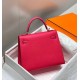 Fake Hermes Sellier Kelly 25cm Epsom Bag Rose Red Knockoff Clone Sale Online Premium Replica Hermes Sellier Kelly 25cm Epsom Bag Rose Red At Cheap Price