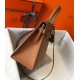 Premium Replica Hermes Kelly 28cm Epsom Brown GHW At Cheap Price