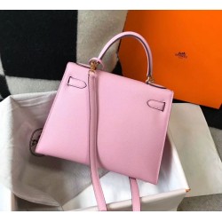 Premium Replica Hermes Kelly 28cm Epsom Pink GHW At Cheap Price