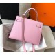 Premium Replica Hermes Kelly 28cm Epsom Pink GHW At Cheap Price