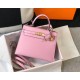 Premium Replica Hermes Kelly 28cm Epsom Pink GHW At Cheap Price