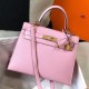 Premium Replica Hermes Kelly 28cm Epsom Pink GHW At Cheap Price
