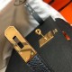 Premium Replica Hermes Kelly 28cm Epsom Blue PHW At Cheap Price