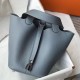 Premium Replica Hermes Picotin Lock 18/22 Tote Bag Blue Clemence At Cheap Price