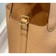 Premium Replica Hermes Picotin Lock 18/22 Tote Bag Brown Clemence At Cheap Price