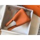Premium Replica Hermes Picotin Lock 18/22 Tote Bag Orange Clemence At Cheap Price