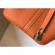 Premium Replica Hermes Picotin Lock 18/22 Tote Bag Orange Clemence At Cheap Price