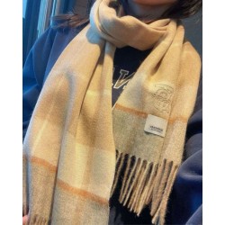 Top AAAAA Replica Burberry Check Classical Cashmere Scarf, Beige, 30 x 168 cm Clone Cheap