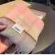 Top AAAAA Replica Burberry Check Classical Cashmere Scarf, Pink, 30 x 168 cm Clone Cheap