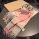 Top AAAAA Replica Burberry Check Classical Cashmere Scarf, Pink, 30 x 168 cm Clone Cheap