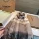 Top AAAAA Replica Burberry Check Classical Cashmere Scarf, Beige, 30 x 200 cm Clone Cheap