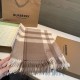 Top AAAAA Replica Burberry Check Classical Cashmere Scarf, Beige, 30 x 200 cm Clone Cheap