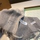 Top AAAAA Replica Burberry Check Classical Cashmere Scarf, Gray, 30 x 200 cm Clone Cheap